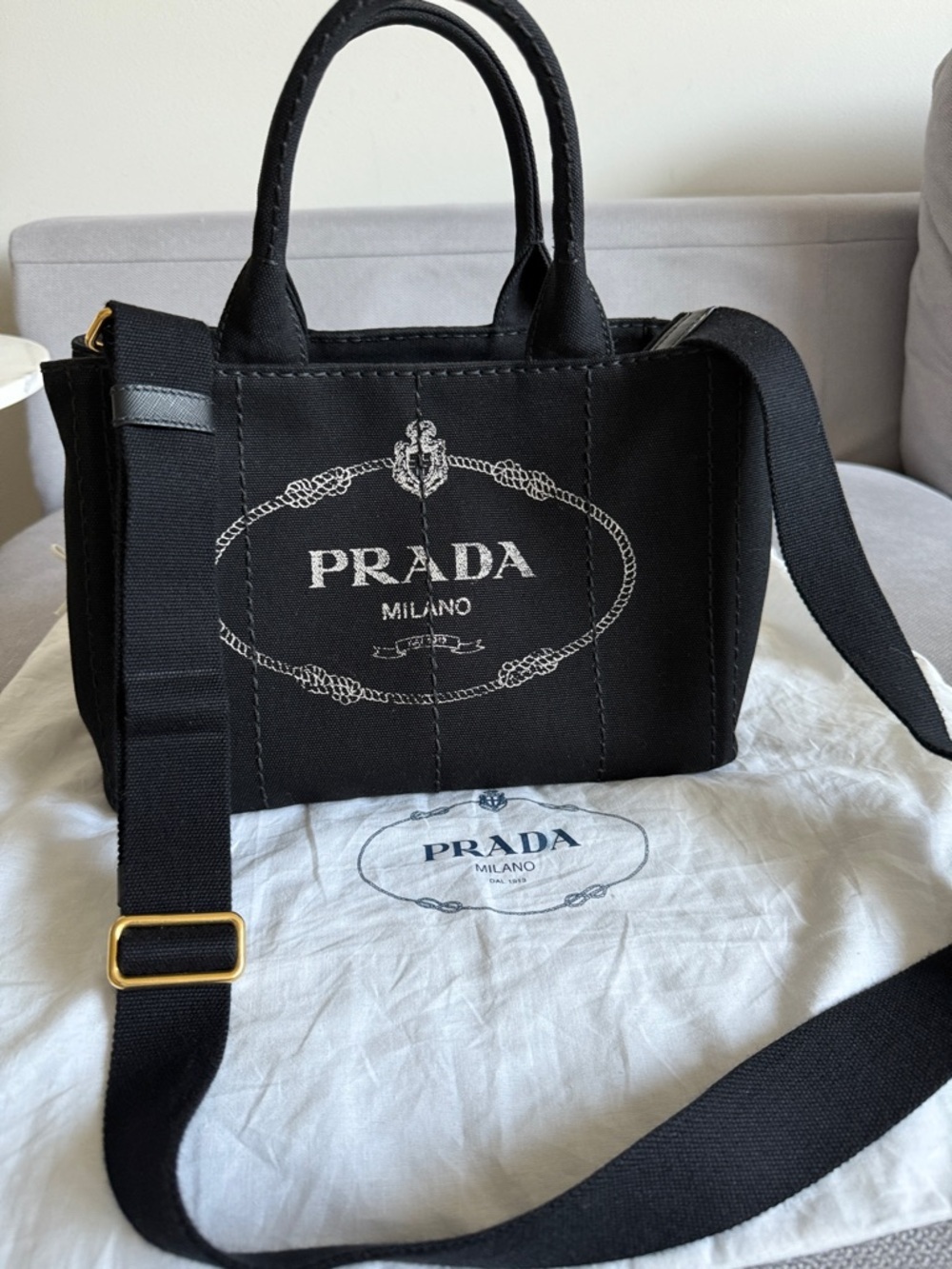 Prada Canapa Tore bag